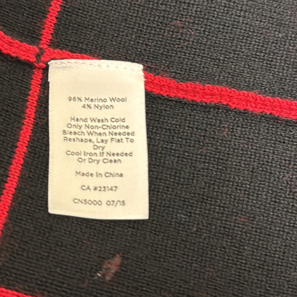 Talbots plus size, longer length, wool blend sweater. - Picture 7 of 7